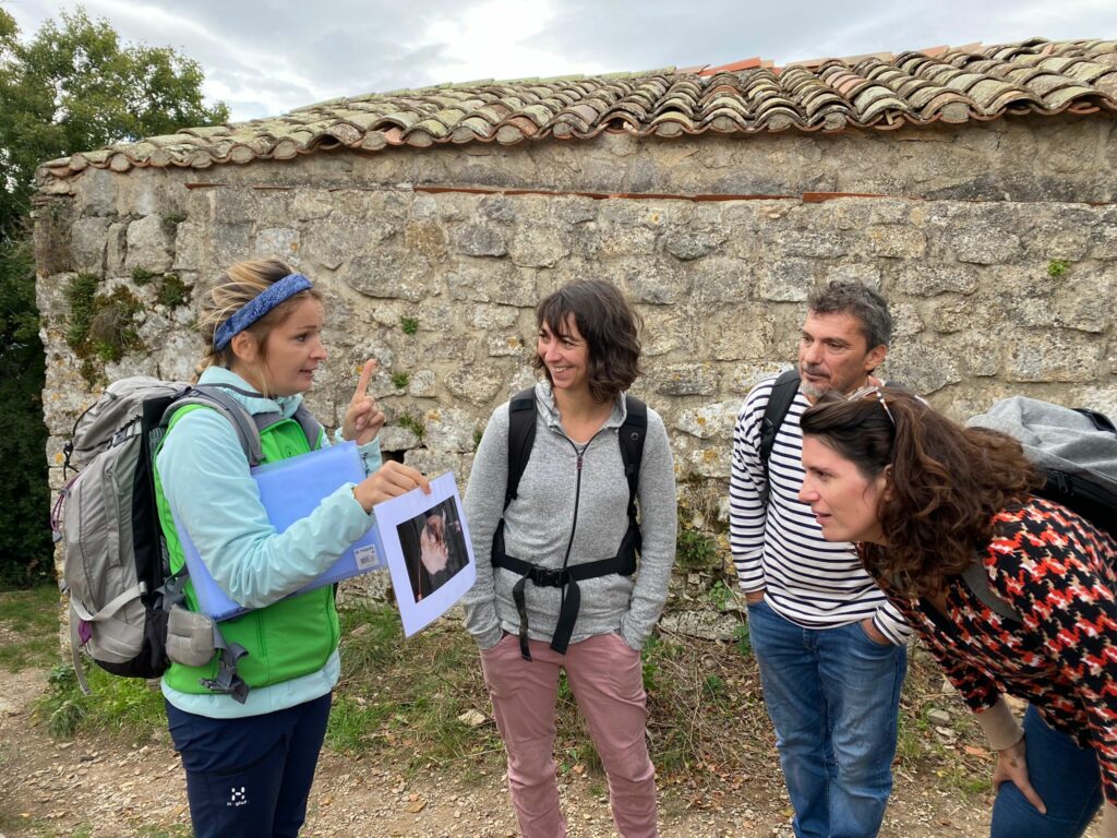 Rando et reportage TV au Pic Saint Loup sommet explications