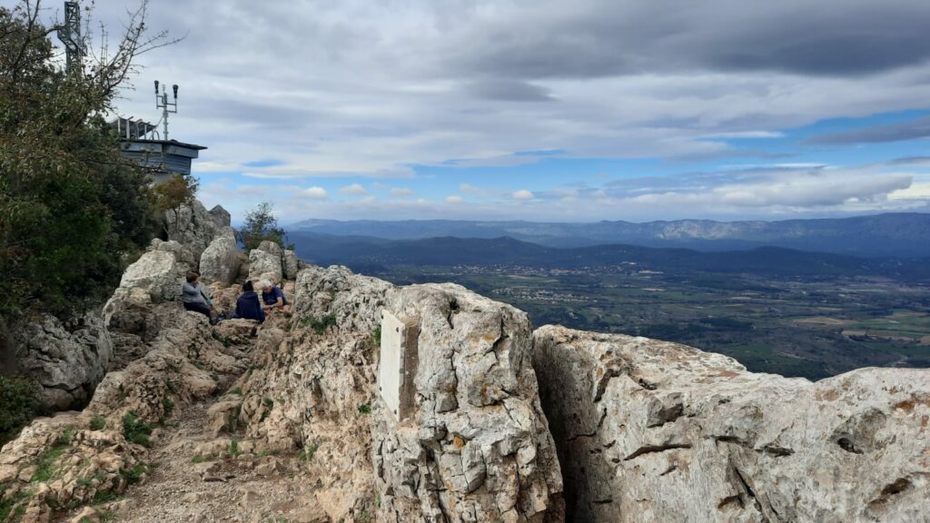 Pic St Loup au sommet