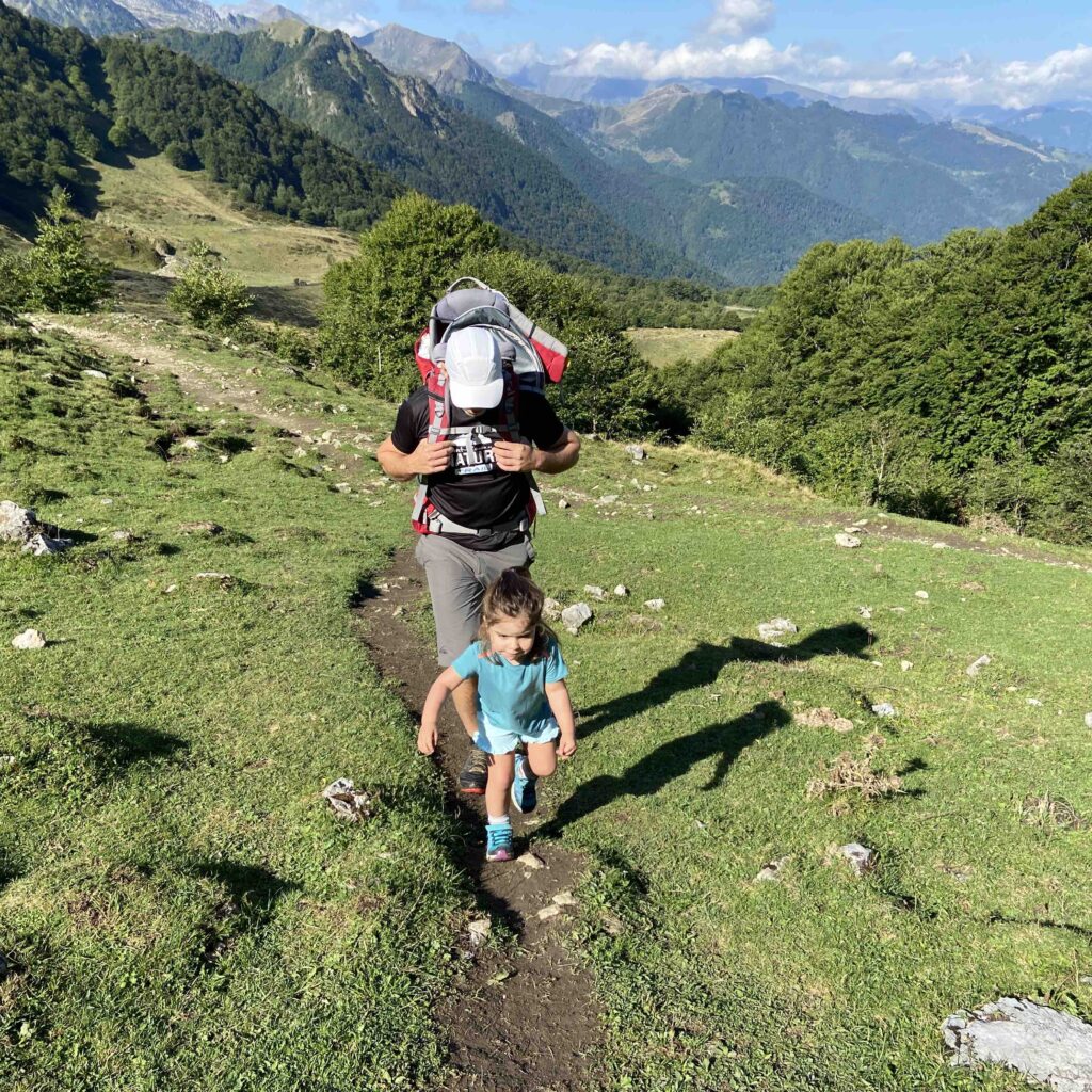 Randonner avec des enfants