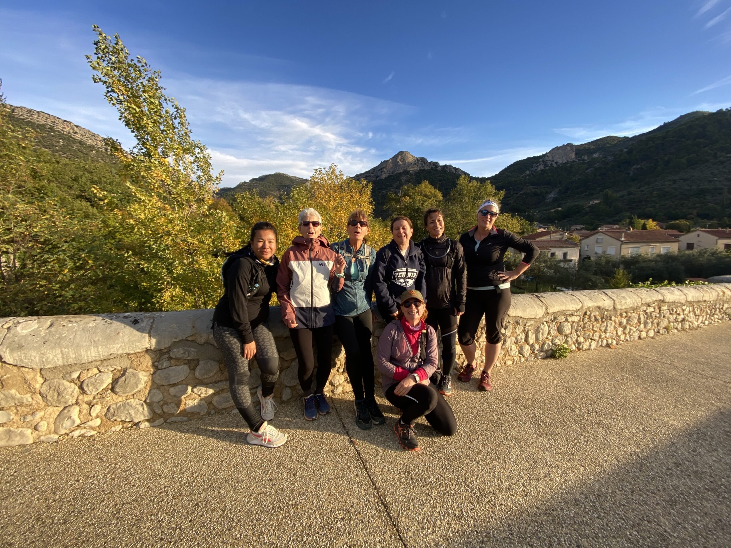 Séjour sport Drôme le groupe femmes