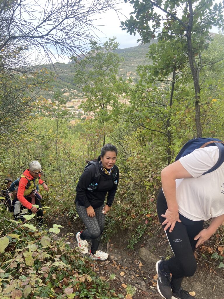 Séjour sport Drôme trail montée