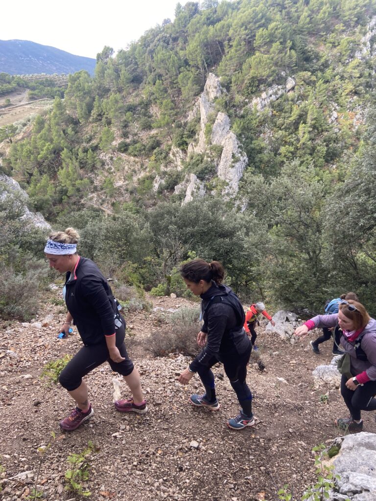 Séjour sport Drôme trail montée St Julien