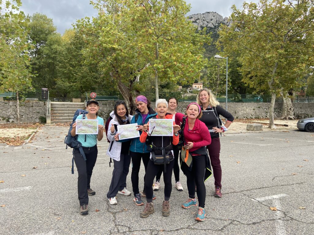 Séjour sport Drôme rand'orientation photo de groupe