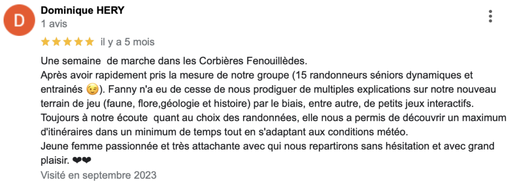 Retour d'expérience séjour retraite sportive randonnée