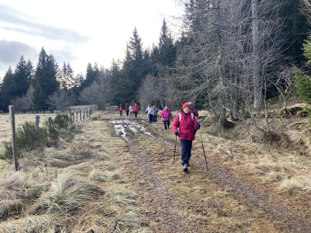 Club randonnée Cantal cirque de Chamalière