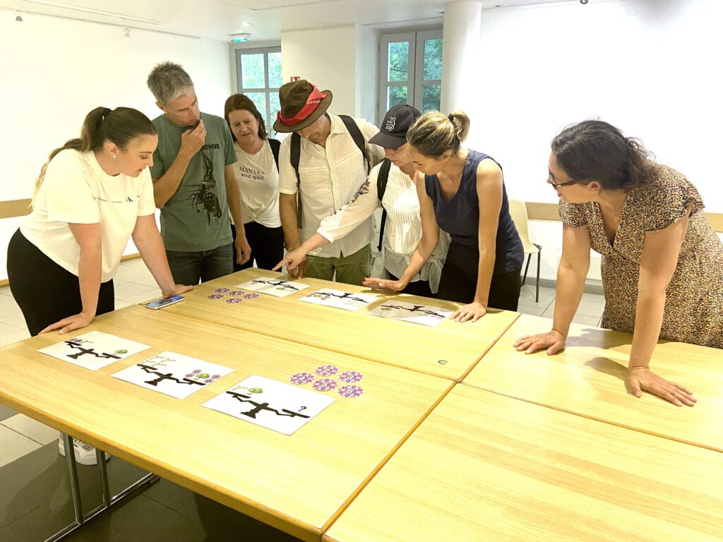 Team building séminaire Nature Games jeu de réflexion