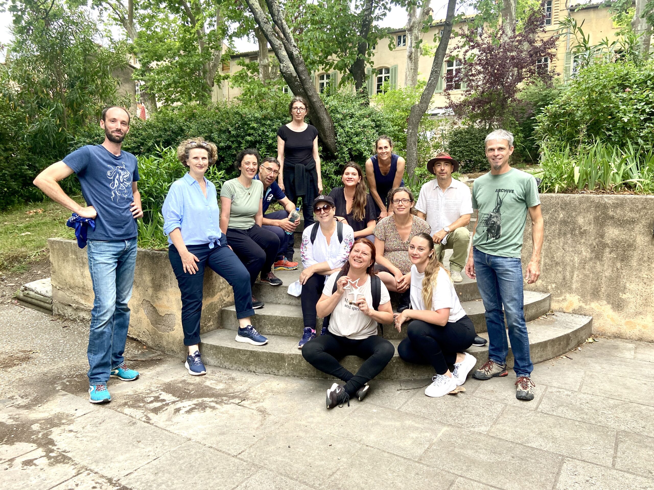 Team building séminaire sur-mesure Nature Games photo groupe