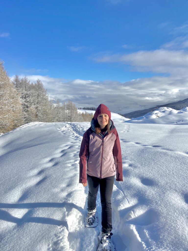 La Plagne avec Dare2B pour une sortie raquettes sur les hauteur